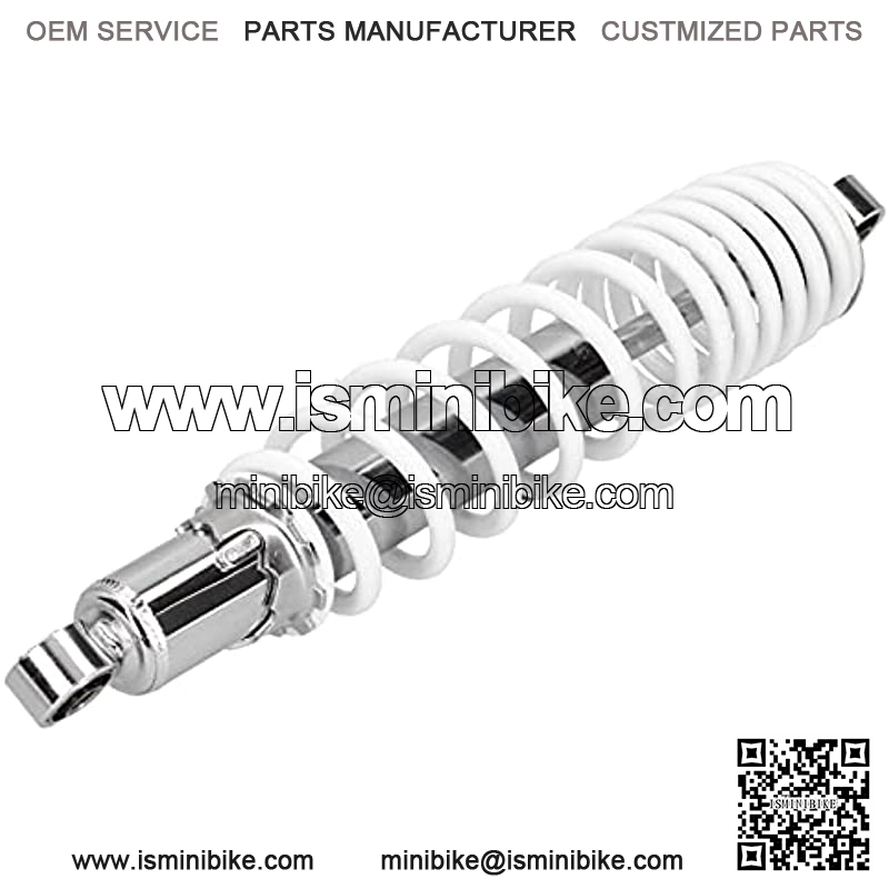 Shock Strut, 15in Adjustable Spring Pressure Overall Shock Absorption Rear Suspension Damper for Motorcycle for ATV for Go Karts