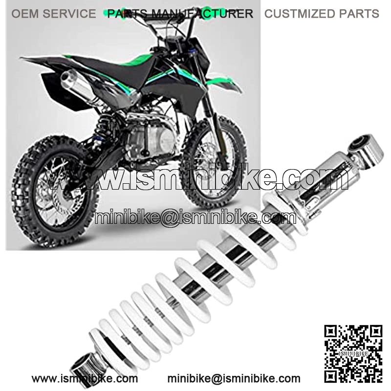 370mm/14.6in Shock Absorber Rear Suspension, Universal 5 Levels Adjustable Spring Pressure Rear Suspension Shock Absorber, Steel Alloy Rear Suspension Damper for Motorcycle ATV - Image 3