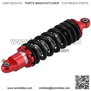 Rear Shock Damper 11.4in 290mm Rear Suspension Spring High Strength Steel Alloy Adjustable Spring Fit for Motorbike ATV Go Karts