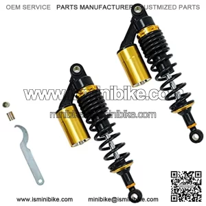 Motorcycle Universal 320mm Rear Air Shocks Absorber for Honda Kawasaki Suzuki Yamaha Go Kart Scooters Sport Street Bike