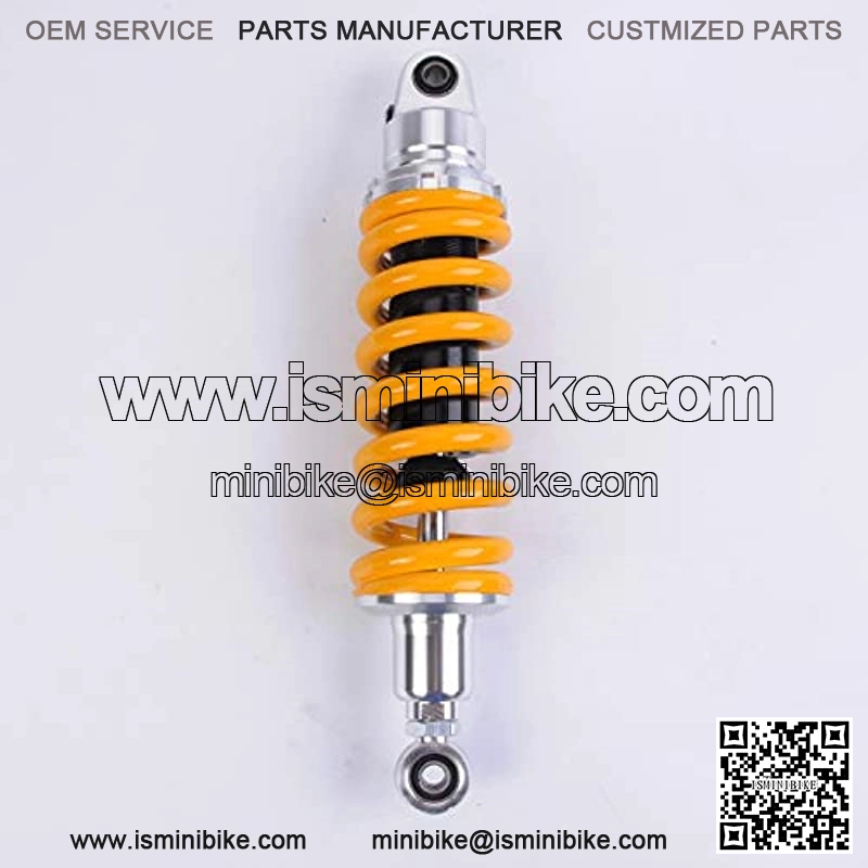 1 Piece Shock Absorber 360mm 14.2 inches Round Ends Motorcycle Replacement Universal for Scooter Atv Quad Dirt Sport Bike Go Kart Suzuki Kawasaki Yamaha Yellow - Image 2