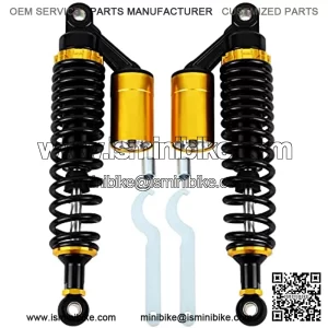 Motorcycle 2PCS 320mm Rear Shock Absorber Rear Suspension Fits for most 150cc-750cc Street Bikes ATV Go Kart Quad Dirt Sport Bikes