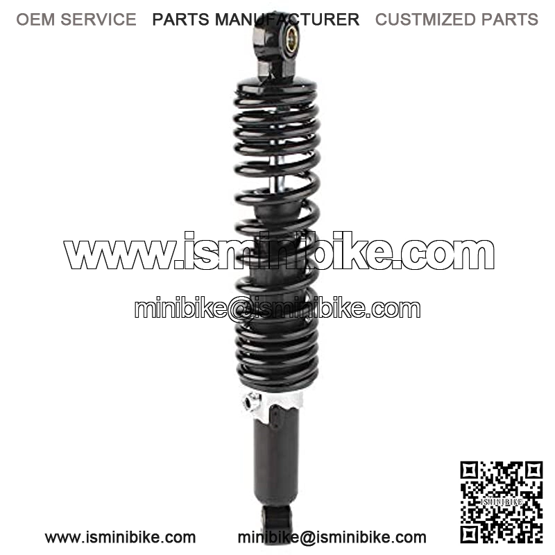 Pair 12.5" 320MM Motorcycle Rear Shock Absorbers Suspension Universal Fits Dirt bike Gokart ATV Quad, Black - Image 2