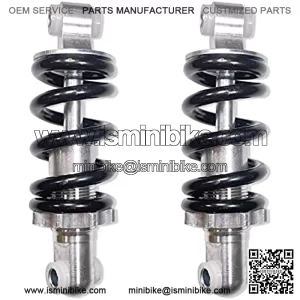 125mm 4.92" Bicycle Shock Absorber Rear Suspension 750LBS Fits for E-Bike ATV Go-Kart Scooter 49cc Mountain Bike??2-pcs??