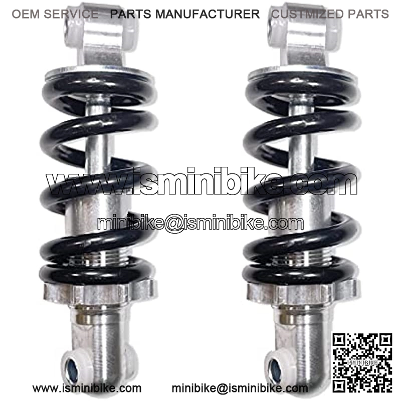 125mm 4.92" Bicycle Shock Absorber Rear Suspension 750LBS Fits for E-Bike ATV Go-Kart Scooter 49cc Mountain Bike??2-pcs??
