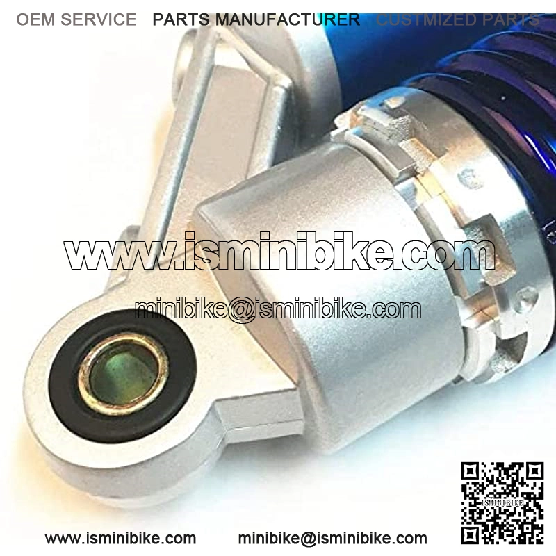 340mm Motorcycle Air Shock Absorbers Universal Fit for Honda Suzuki Yamaha Kawasaki ATV Go Kart Quad Dirt Sport Bike Blue - Image 2
