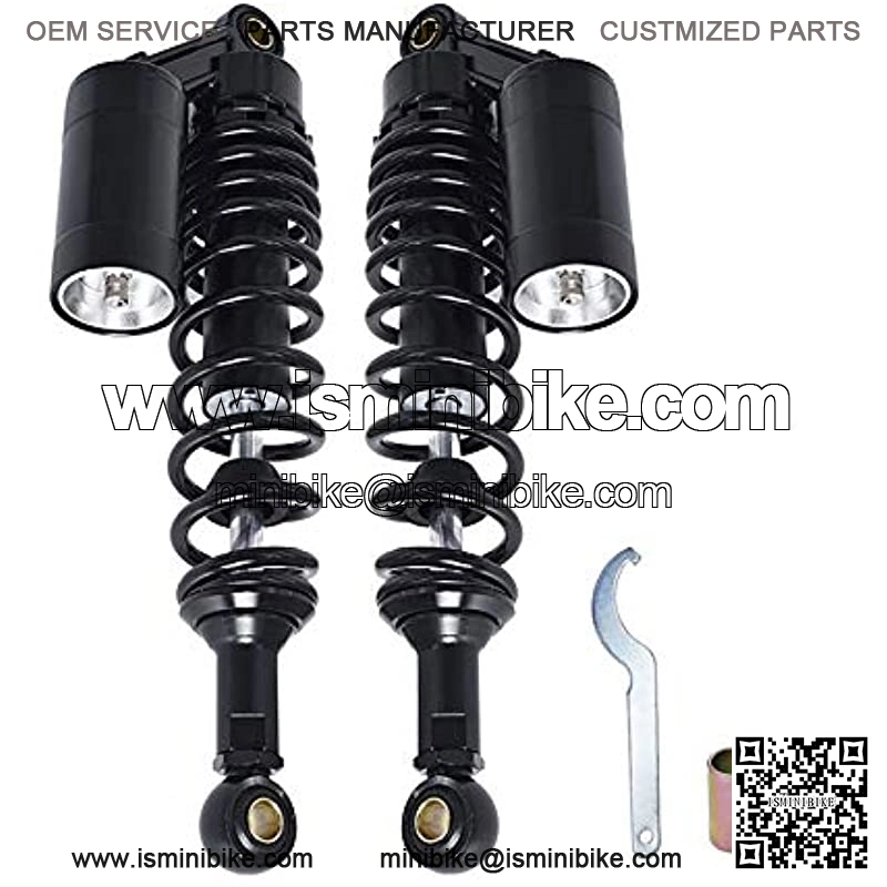 Universal 13.5 Inch 340 mm Rear Adjustable Suspension Shock Motorcycle Absorber Replacement for 150cc - 750cc Motorcycle