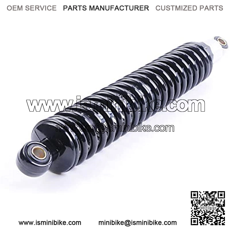 New Shock Absorbers 400mm 15.7 inches Round Ends Motorcycle Replacement Universal for Suzuki Kawasaki Yamaha Scooter Atv Quad Dirt Sport Bike Go Kart Black - Image 4