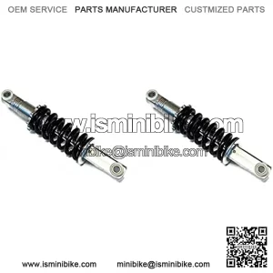2 Adjustable Shock/Spring 8" Length 8mm ID for Minibike Mini Bike Go Kart Cart