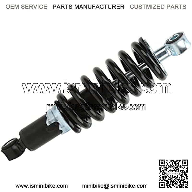240mm Motorcycle Suspension Damper , Steel alloy Adjustable Waterproof Shock Absorber with Spring Replacement for 50cc to 125cc Dirt Pit Bike ATV Go Kart Scooter