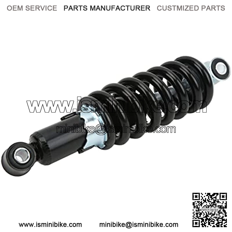 240mm Motorcycle Suspension Damper , Steel alloy Adjustable Waterproof Shock Absorber with Spring Replacement for 50cc to 125cc Dirt Pit Bike ATV Go Kart Scooter - Image 2