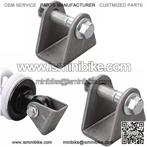 2PCS Steel base motorcycle Dirt Pit Bike ATV Go Kart shock absorption suspension bracket mounting seat Shock Bar Pin Eliminator