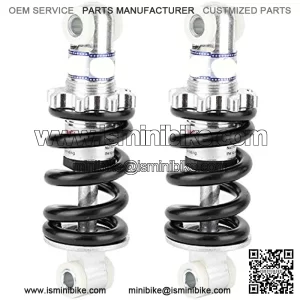 Shock Damper Kit 2pcs 125mm 750LBS Rear Shock Damper Fits for ATV Go-Kart Scooter 49cc