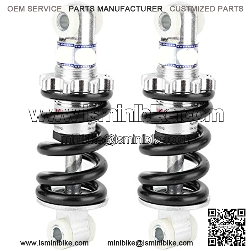 Shock Damper Kit 2pcs 125mm 750LBS Rear Shock Damper Fits for ATV Go-Kart Scooter 49cc