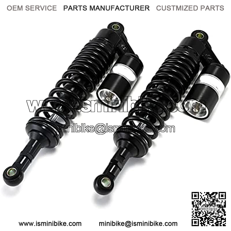 360mm 14.17 inch 8mm Spring Universal Motorcycle Air Shock Absorber Rear Suspension ATV Quad Scooter Dirt Bike For CBR600 CBR400 CB500 YZF XC EXC XCF Black - Image 3