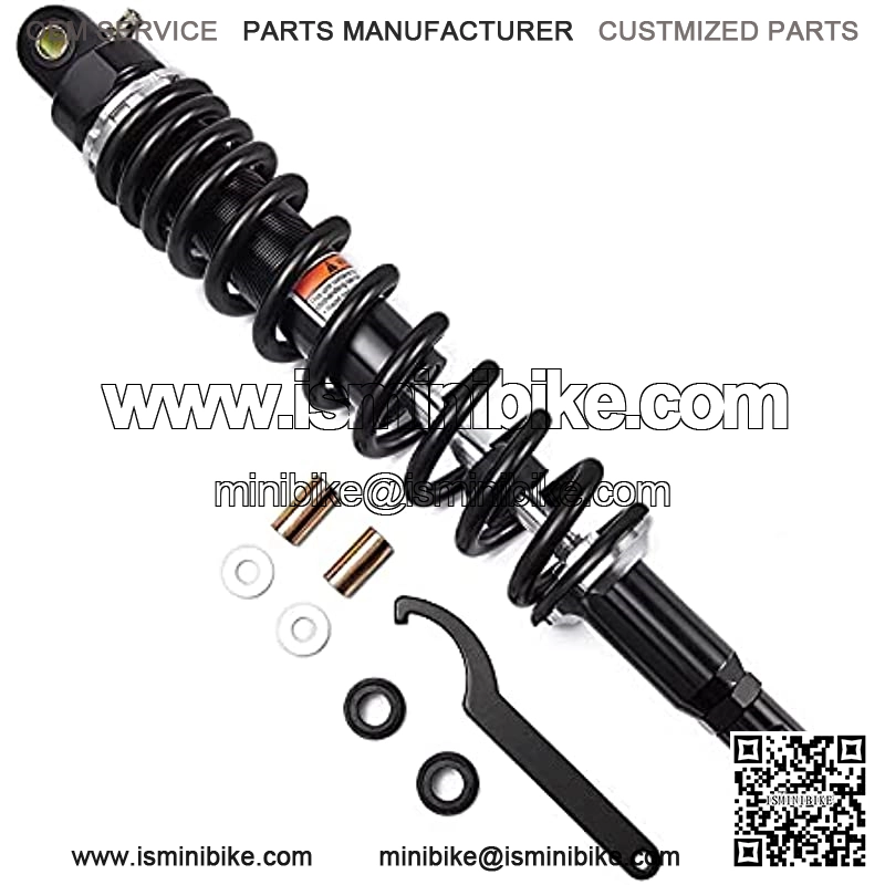 380mm 14.96 inch 10mm Spring Universal Motorbike Air Shock Absorber Rear Suspension ATV Quad Scooter Dirt Bike For YZF-R1 YZF-R6 YZF-125 XC EXC XCF - Image 3