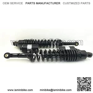 420mm 16.5 inch 8mm Spring Universal Motorcycle Air Shock Absorber Rear Suspension ATV Quad Scooter Dirt Bike For XJR400 SR400 SR500 GSX400 Black