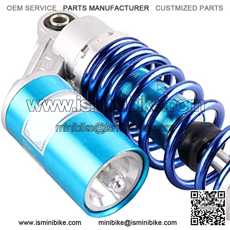 11inch 280mm Pair Motorcycle Shock Absorber Eye to Clevis Rear Suspension Universal For Honda Suzuki Yamaha Kawasaki ATV Go Kart Quad Dirt Sport Bikes Blue (A pair) - Image 3