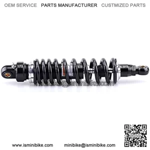 380mm 14.96inch Air Shock Absorbers Rear Suspension Damper Shock Struts Universal Fit For Suzuki Yamaha Kawasaki Honda ATV Quad Dirt Sport Pit Bikes 1Piece