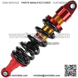 Motorcycle Rear Shock Absorber,CNC Aluminum Alloy Steel Rear Spring Shock Absorber Replacement for TaoTao 70cc 90cc 110cc 125cc 150cc ATV Go Karts