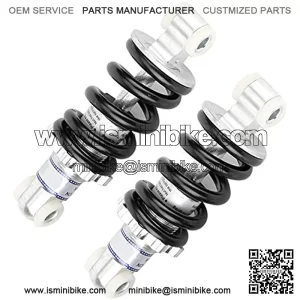 Shock Damper, Rear Shock Damper, Car Shock Damper, 1 Pair 125mm 750LBS Rear Shock Damper Fits For ATV Go-Kart Scooter 49cc Adjustable Shock Damper Replacement Parts