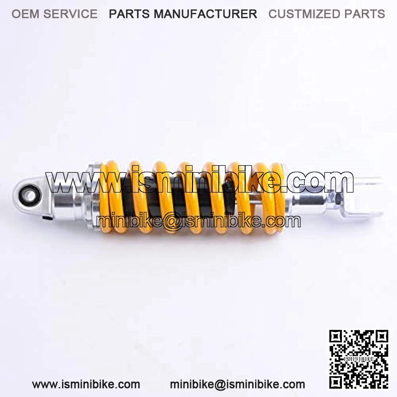 Shock Absorber 340mm 13.4 inches Fork Clevis Motorcycle Replacement Universal for Scooter Atv Quad Dirt Sport Bike Go Kart Suzuki Kawasaki Yamaha Yellow - Image 2