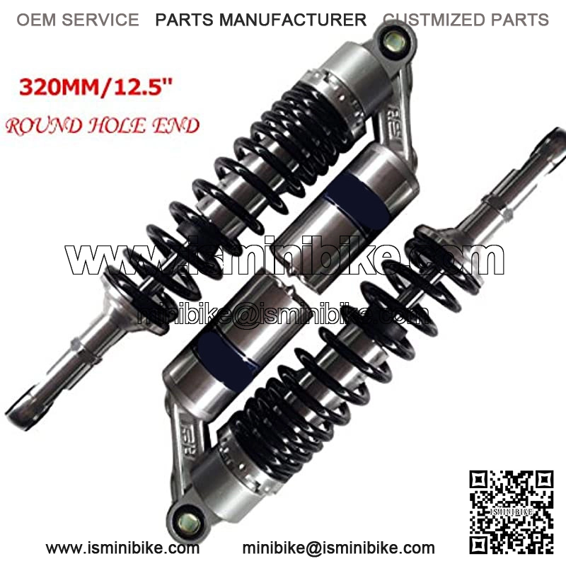 Motorcycle Air Shock Absorbers Universal Fit for Honda Suzuki Yamaha ATV Go Kart Quad Dirt Sport Bikes 320mm 12.6" - Image 2