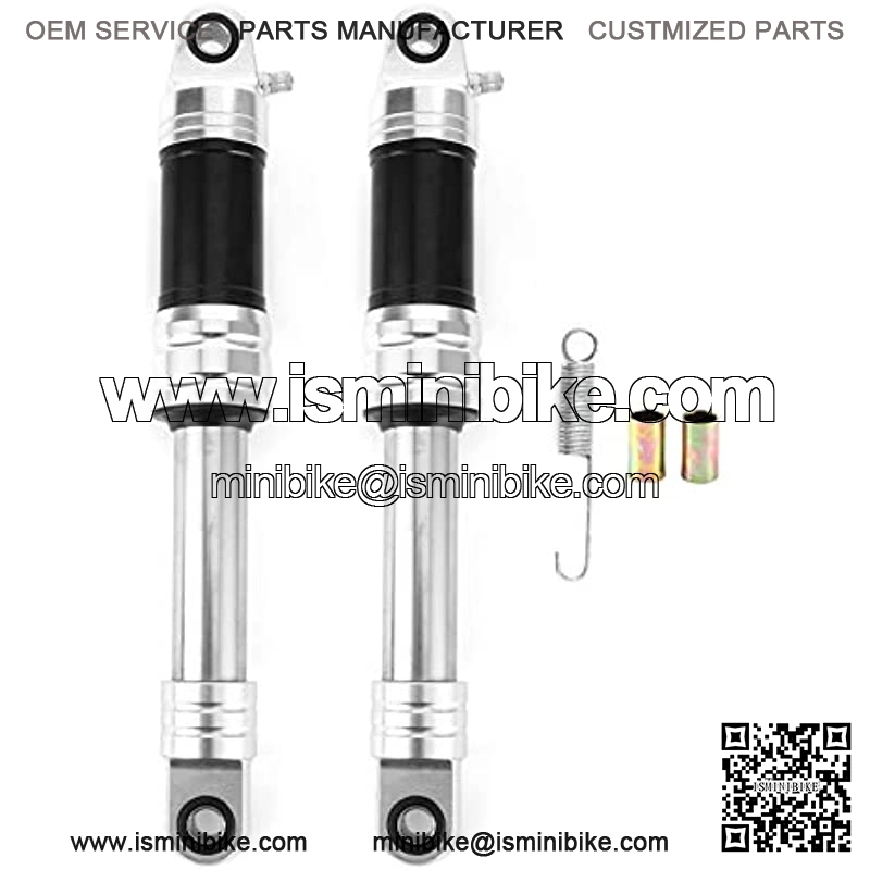 Motorcycle Shock Absorbers, Pair Motorcycle Shock Absorbers Nitrogen OffRoad Motor ATV Hole Distance 320mm/12.5in Aluminium Alloy