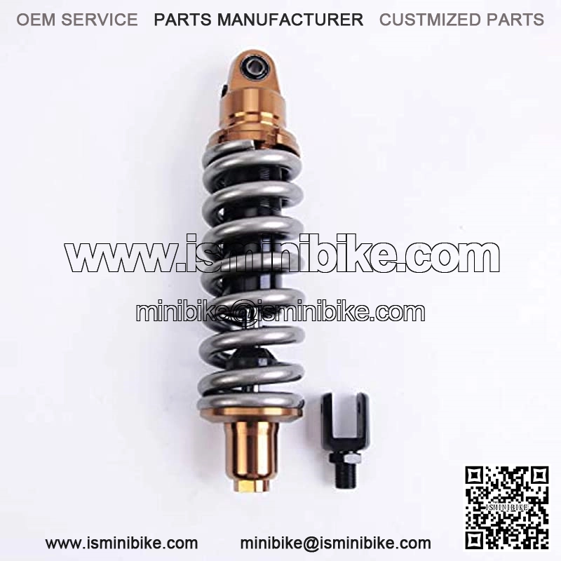 1 Piece Shock Absorber 290mm 11.4 inches Fork Clevis Motorcycle Replacement Universal for Scooter Atv Quad Dirt Sport Bike Go Kart Suzuki Yamaha Grey - Image 2