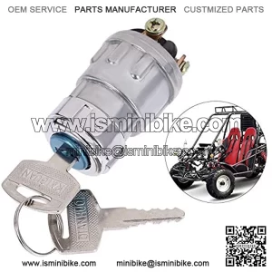 Ignition Key Switch for Tomberlin Crossfire 150 150R 150CC Go Kart Cart Dual Key Switch
