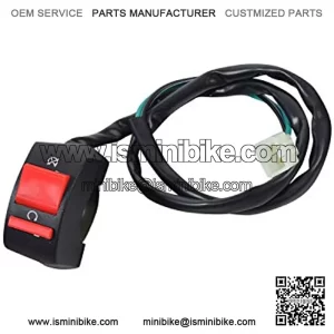 On/Off Switch (Kill Switch) with Wires for the Doodle Bug DB30 & Mini Bike MB165 & MB200