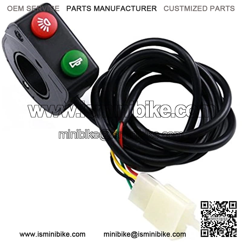 Turn Signals Light & Horn Switch for Universal 7/8" Handlebar of ATV Scooter