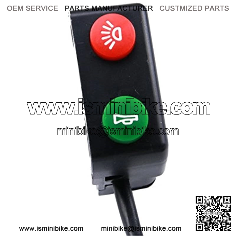 Turn Signals Light & Horn Switch for Universal 7/8" Handlebar of ATV Scooter - Image 2
