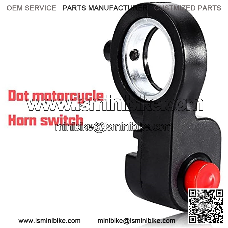 Motorcycle Horn Switch, 7/8" ATV Bike Handlebar Horn Starter Kill Switch On Off Button - Image 2