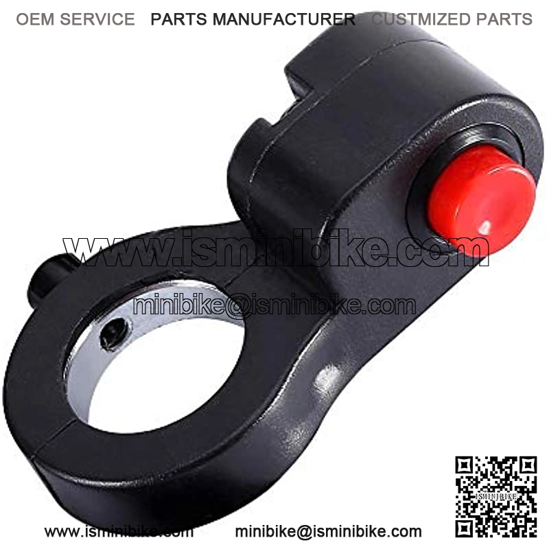 Motorcycle Horn Switch, 7/8" ATV Bike Handlebar Horn Starter Kill Switch On Off Button - Image 3