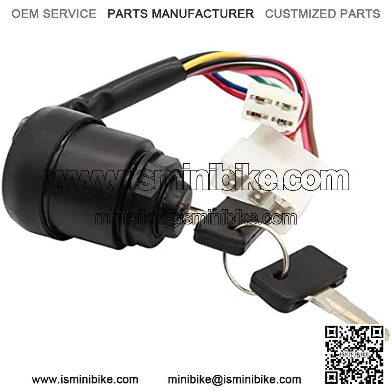J10-82508-20 Ignition Switch with Keys Compatible with Gas 2 Cycle Golf Cart G1 Models 1979-1989 Replace J17-82508-20 - Image 3