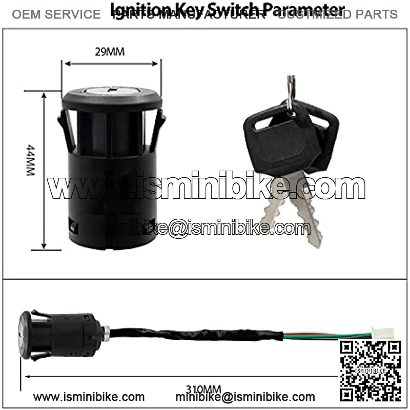 SK0-001 Universal Motorcycle Ignition Switch Key Replacement for Suzuki KTM Honda Yamaha Kawasaki - Image 2