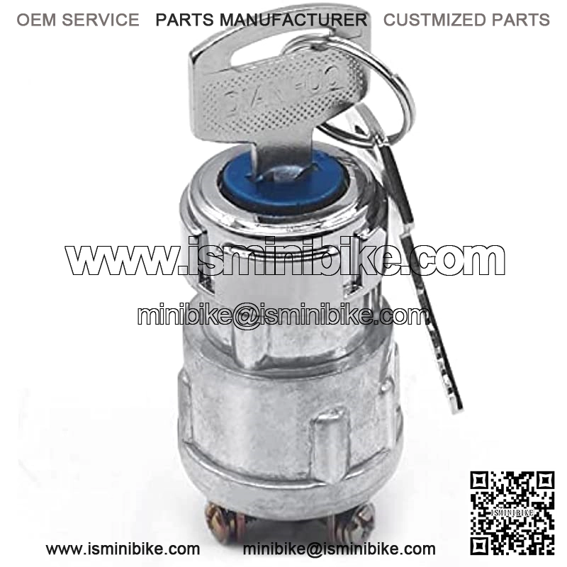3 Wires Ignition Key Switch Universal Engine Starter Switch Off/On/(Start) for Car Motorcycle Tractor M-043 - Image 4