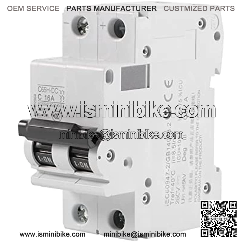 2 Wires Ignition Switch Key Starter Switch with 2 Keys On-Off for Electric Scooter ATV Moped Go Kart (Picture is displayed incorrectly, Please Refer to The Picture Shown in The Comment for Details)