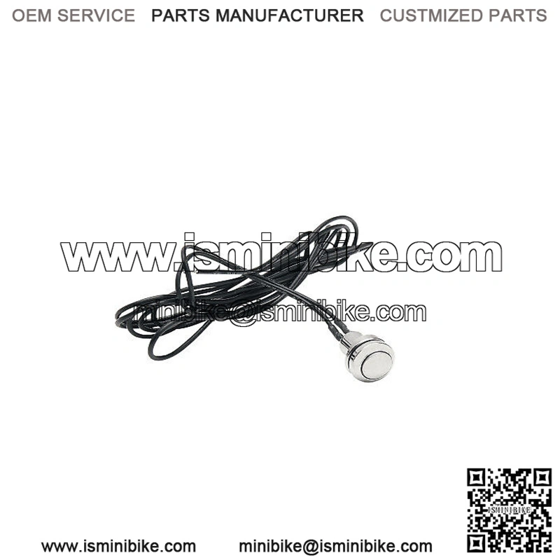 Mini Push-Button Switch Chrome 2106-0011