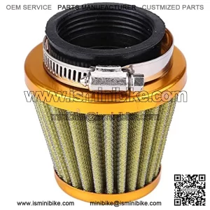 44mm Motorcycle Clamp-On Air Intake Filter Kit