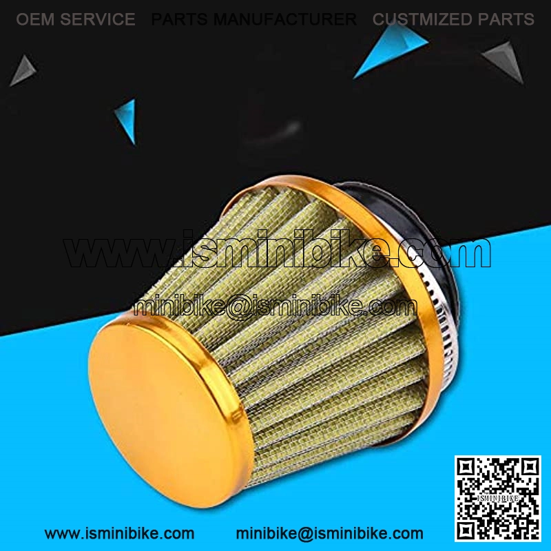 44mm Motorcycle Clamp-On Air Intake Filter Kit - Image 2