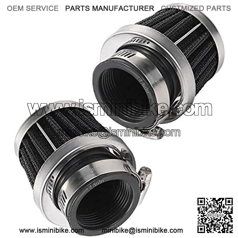 2Pcs 1.1'' 28mm Air Filter for ATV Pit Dirt Bike Motorcycle