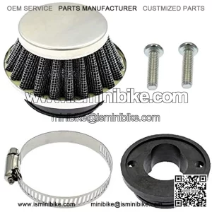 42mm 43mm 44mm Air filter Cleaner for 33cc 43cc 47cc 49cc 50cc 52cc Minimoto 2-stroke Engine Motorcycle ATV Quad Scooter Go Kart Moped Pit Dirt Mini Pocket Bike Chopper China X1 X2 X3 X6 X7 X8