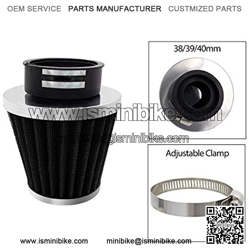 SR1-AF3 38mm Air Filter for GY6 50cc QMB139 Moped Scooter Off Road Motorcycle ATV Quad Wheeler XR50 CRF50 XR CRF 90cc 110cc 125cc Dirt Pit Bike - Image 3