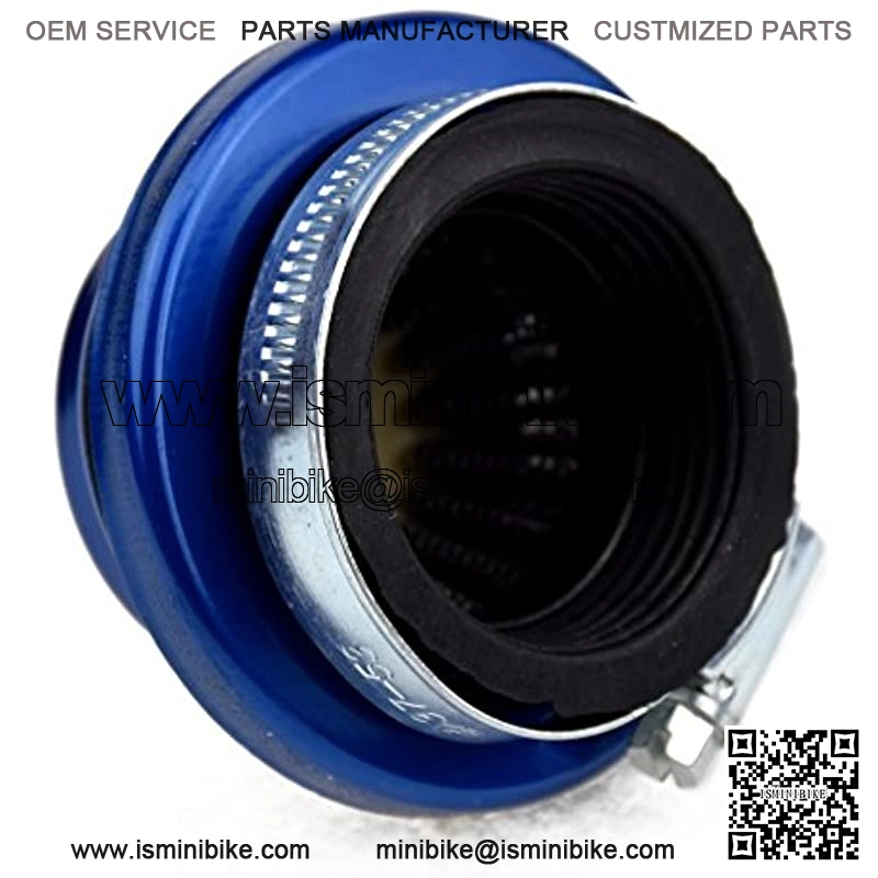42mm to 44mm Blue Air Filter Cleaner for Goped 23cc Sport Iquimatic G23LH G2D Bigfoot 47cc 49cc Pocket Bike - Image 2