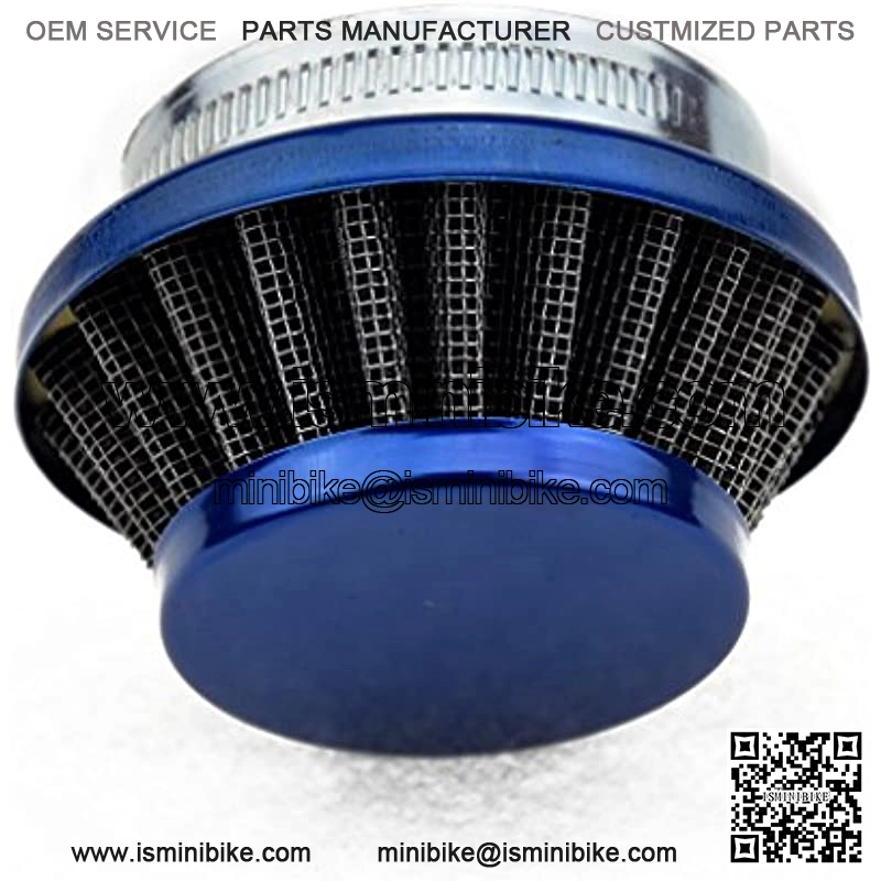42mm to 44mm Blue Air Filter Cleaner for Goped 23cc Sport Iquimatic G23LH G2D Bigfoot 47cc 49cc Pocket Bike - Image 3