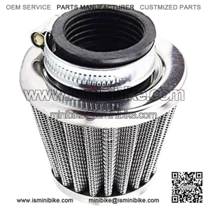 2pcs 38mm 39mm 40mm 1.5" Air Filter Cleaner for 50cc 90cc 110cc 125cc 150cc 200cc GY6 Motorcycle ATV Scooter Quad Go Kart Moped Pit Dirt Racing Bike Kawasaki Yamaha Suzuki Baja TaoTao