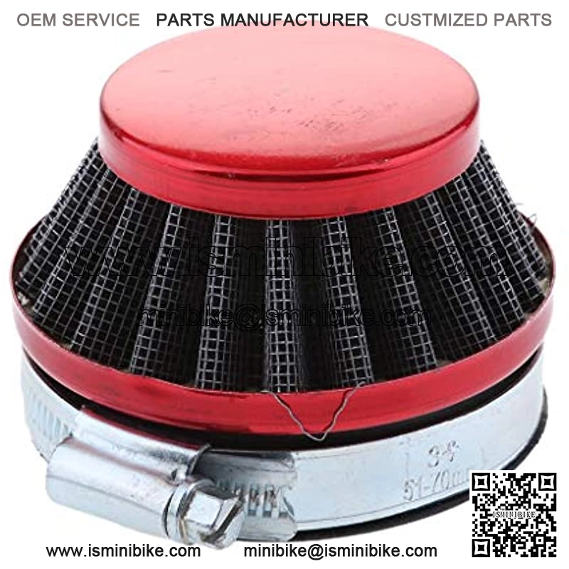 58mm Racing Air Filter for Motorized Bicycle Bike Dirt ATV Quad Moto