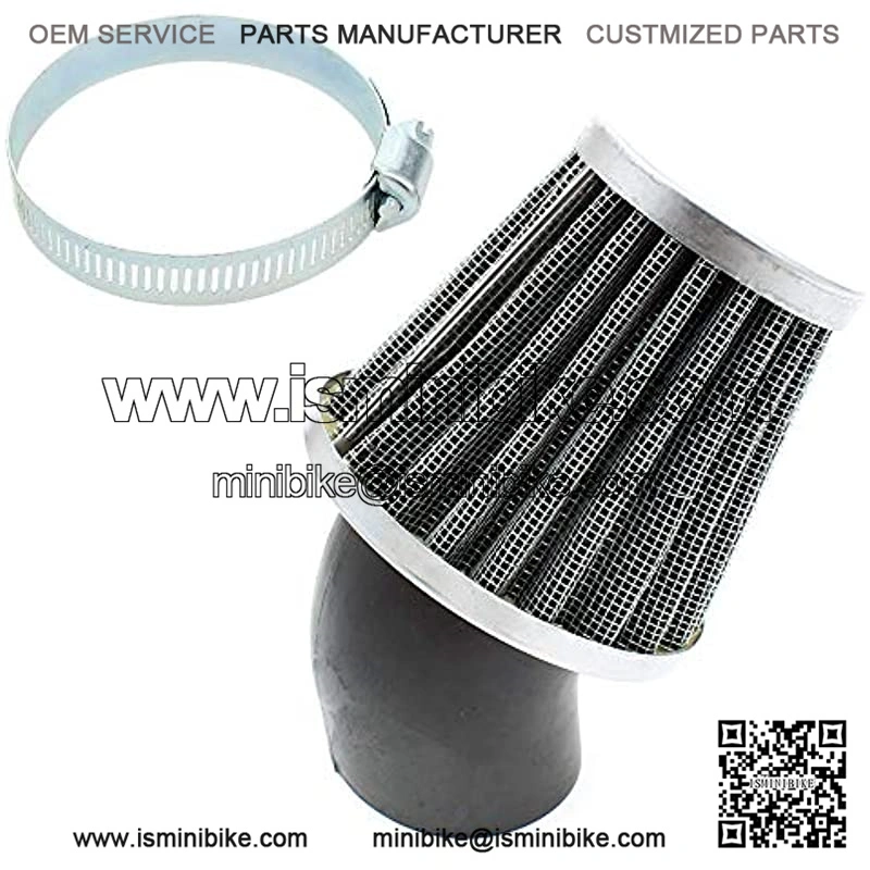 38mm 39mm 40mm 1.5in Air Filter Cleaner 45 Degree Angled Compatible for 50cc - 90cc 110cc 125cc 150cc 200cc Motorcycle ATV Quad Scooter Moped Chopper Pit Dirt Pocket Mini Super Bike GY6 CB750 - Image 3